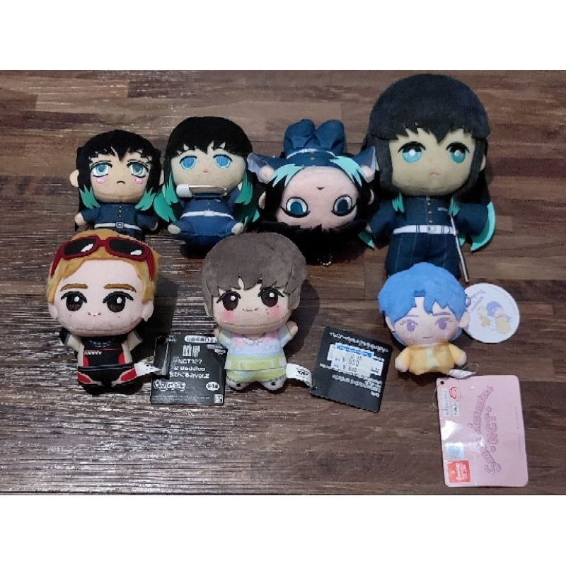 Doll Keychain, Bagcharm, FLUGGER, Plushie Muichiro Tokito, Sylus Doll, Chibigurumi NCT Jaehyun, Chib