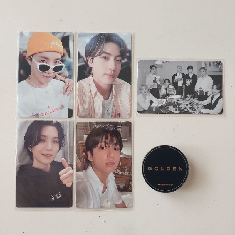 [Available] PC Photocard DVD PTD On Stage US Seokjin J-Hope Yoongi Suga Agustd RPC Golden Jungkook W