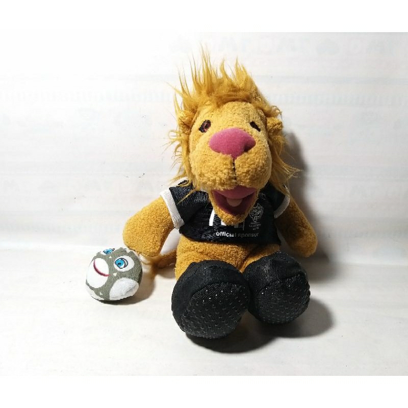 Boneka Maskot Singa Lion Piala Dunia Jerman Germany World Cup Pildun Goleo Pille 2006 Mcdonalds Mcdo