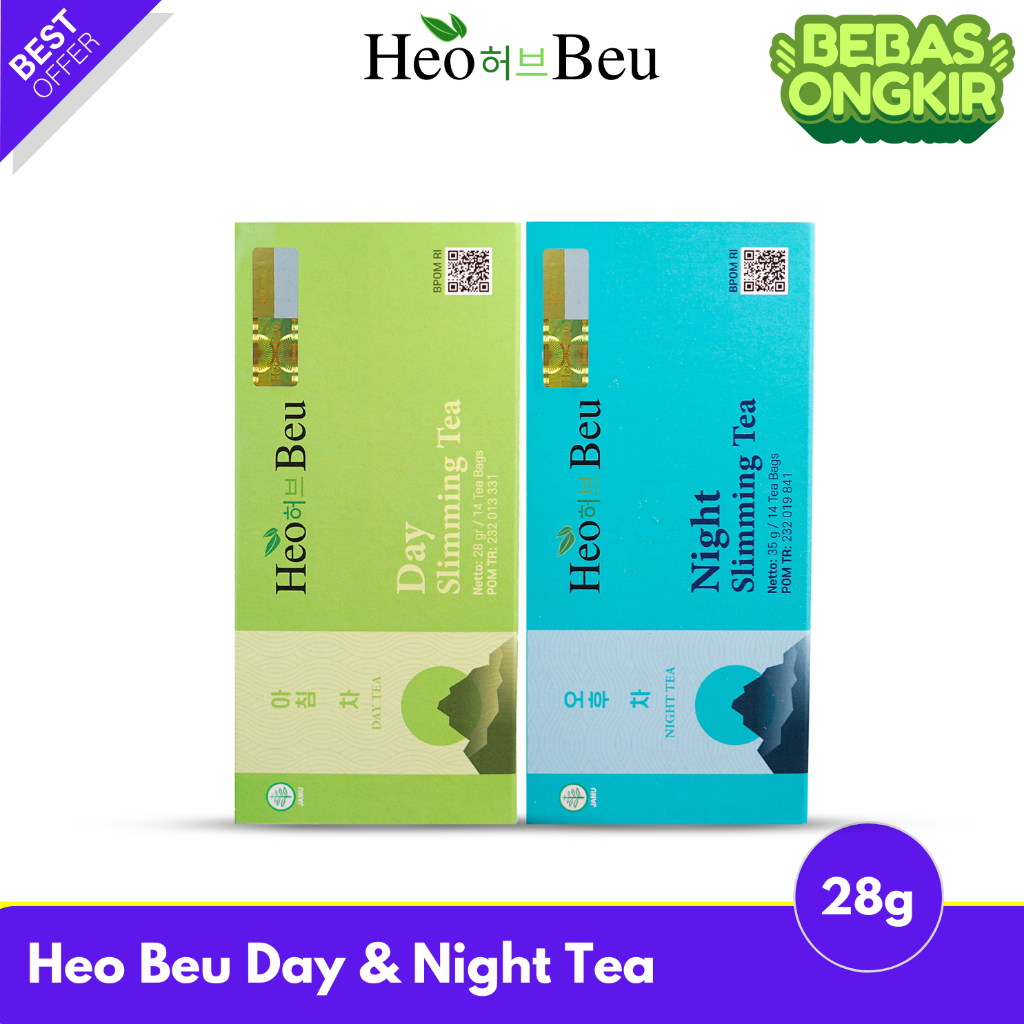 

Heo Beu Day & Night Tea Slimming 28g