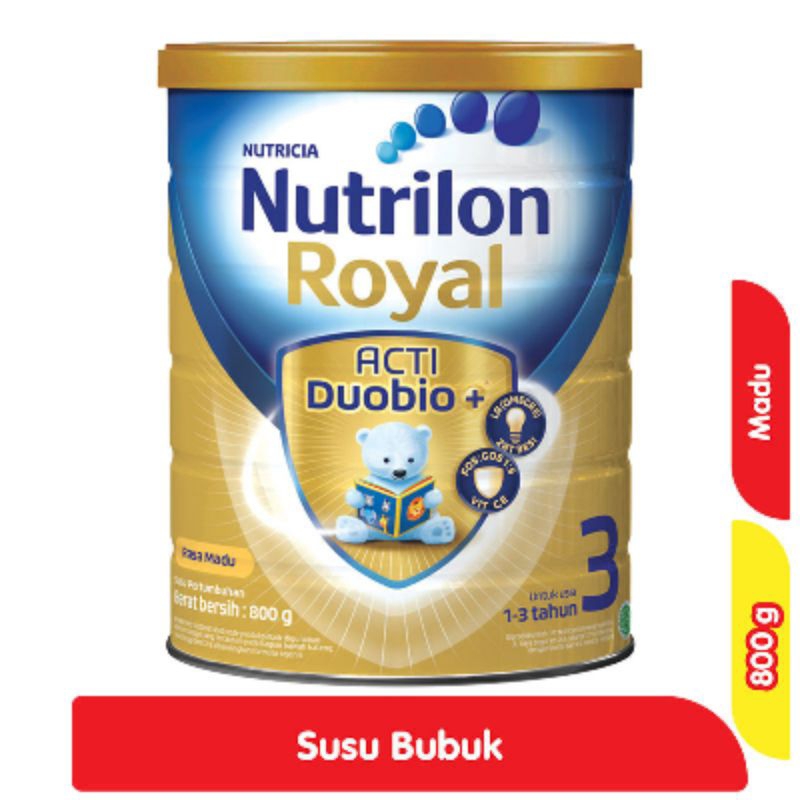 

Nutrilon Royal 3 Susu Bubuk Pertumbuhan Anak Madu 800 g