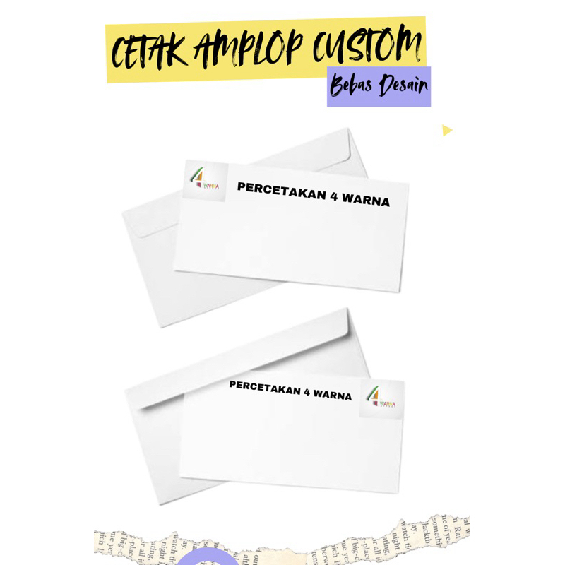 

Cetak Amplop Custom-Cetak Amplop Kosong-Cetak Amplop