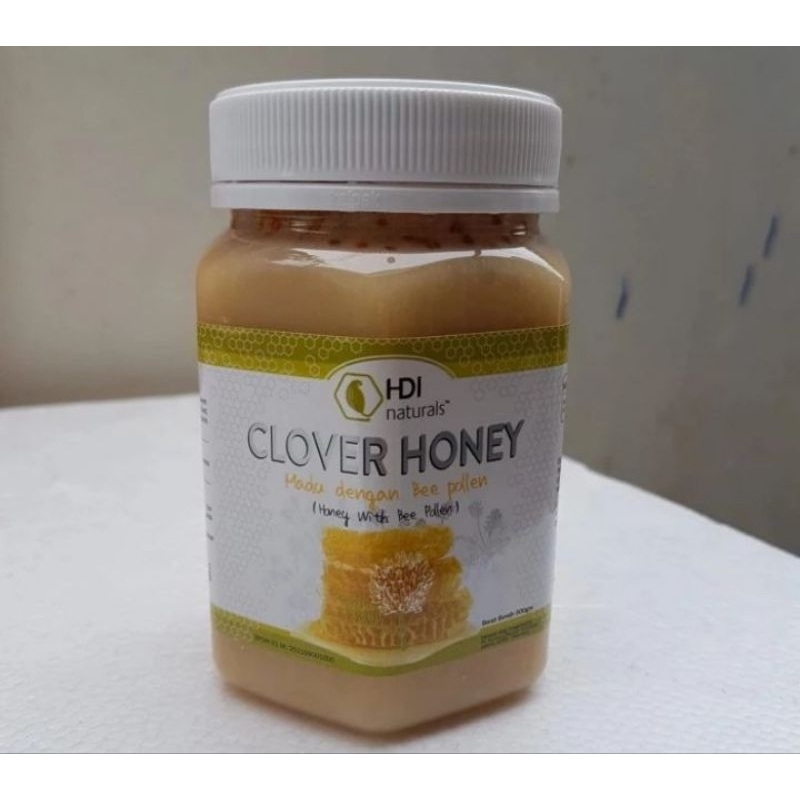 

clover honey 1kg exp 2026 free sendok kayu