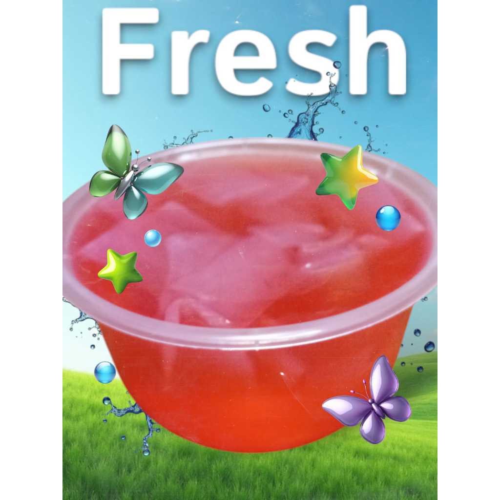 

jelly sultan - agar agar + nata de coco