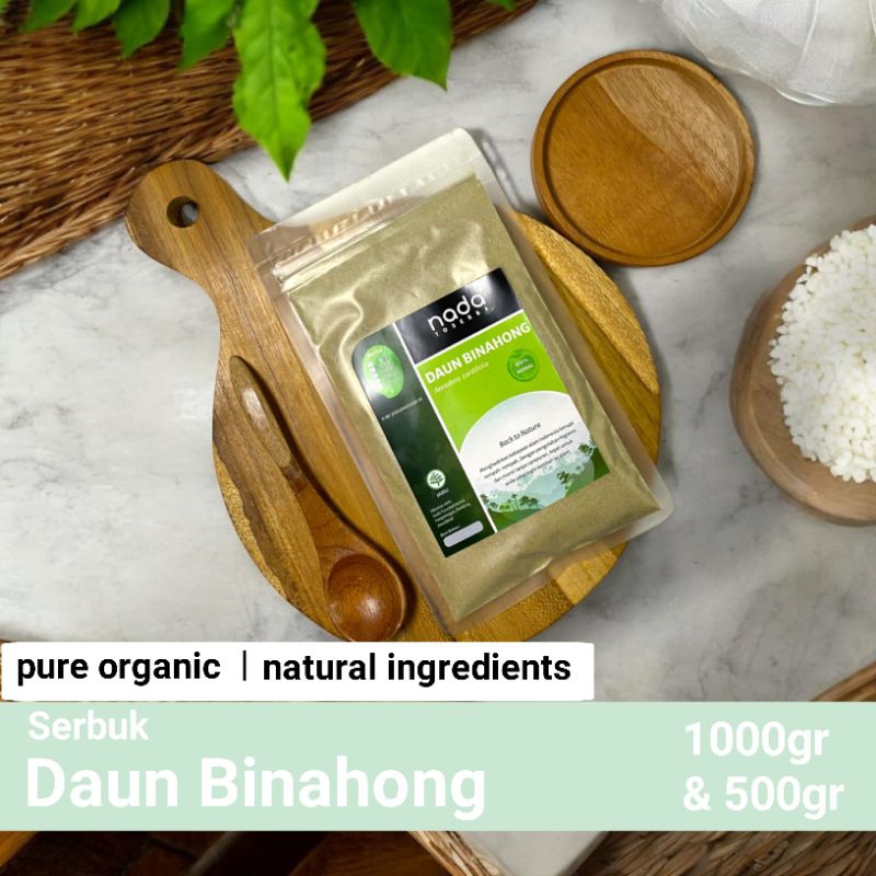 

DAUN BINAHONG Bubuk Serbuk Premium | Herbal Pasca Operasi & Lambung | Andredera Cordifolia Powder | 500gr & 1Kg