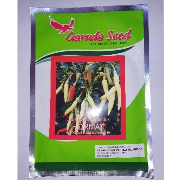 Benih Cabe Rawit Merunduk - Hormat - 10 Gram - Garuda Seed