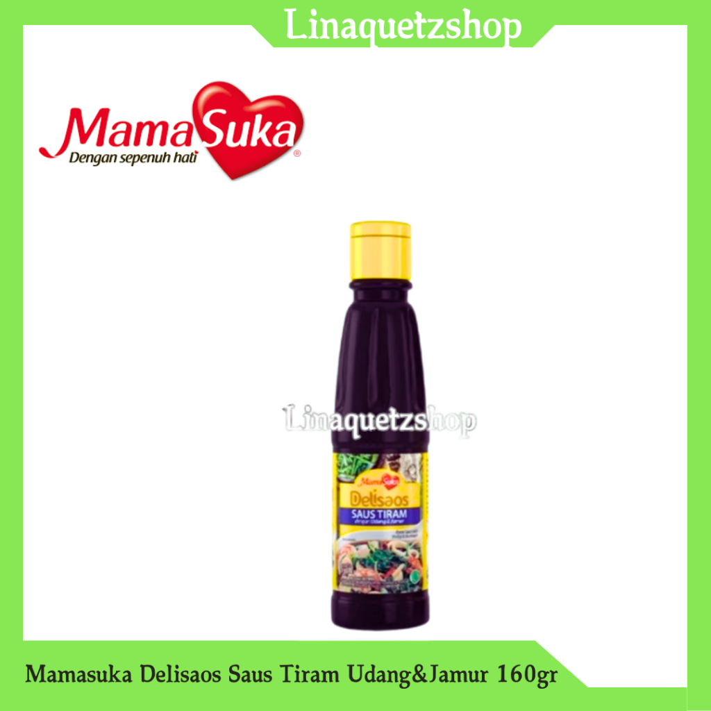 

MAMASUKA Delisaos Saus Tiram Udang & Jamur 160gr