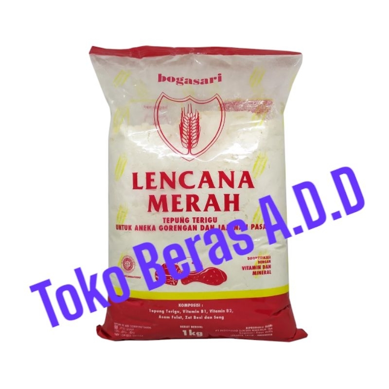 

Tepung Terigu Lencana Merah 1kg