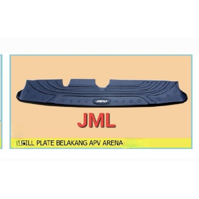Sillplate bumper belakang APV Arena.