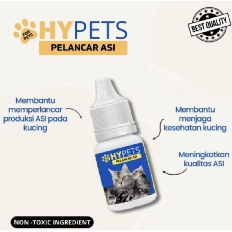 Hypets Obat Pelancar ASI pada Kucing