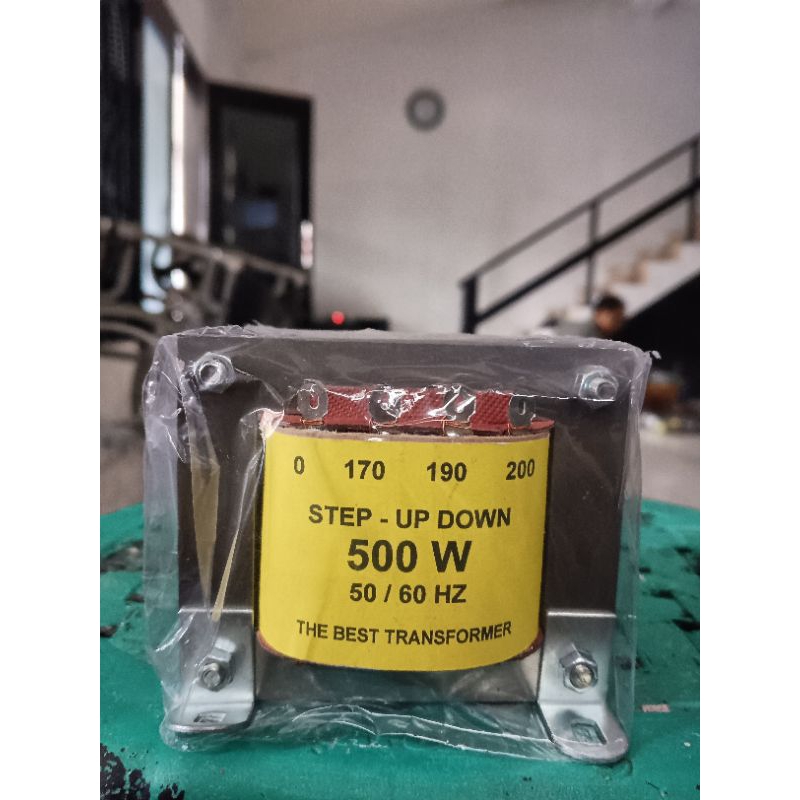 TRAFO STEP UP DOWN 10 A ASLI TEMBAGA MURNI 500 WATT