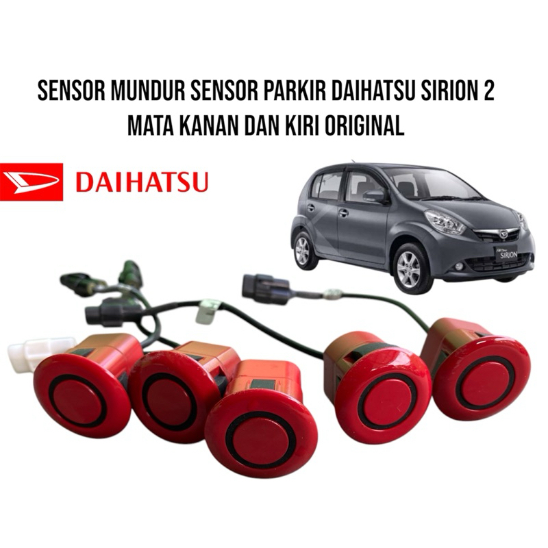 sensor mundur parkir daihatsu sirion 2 mata kanan-kiri original