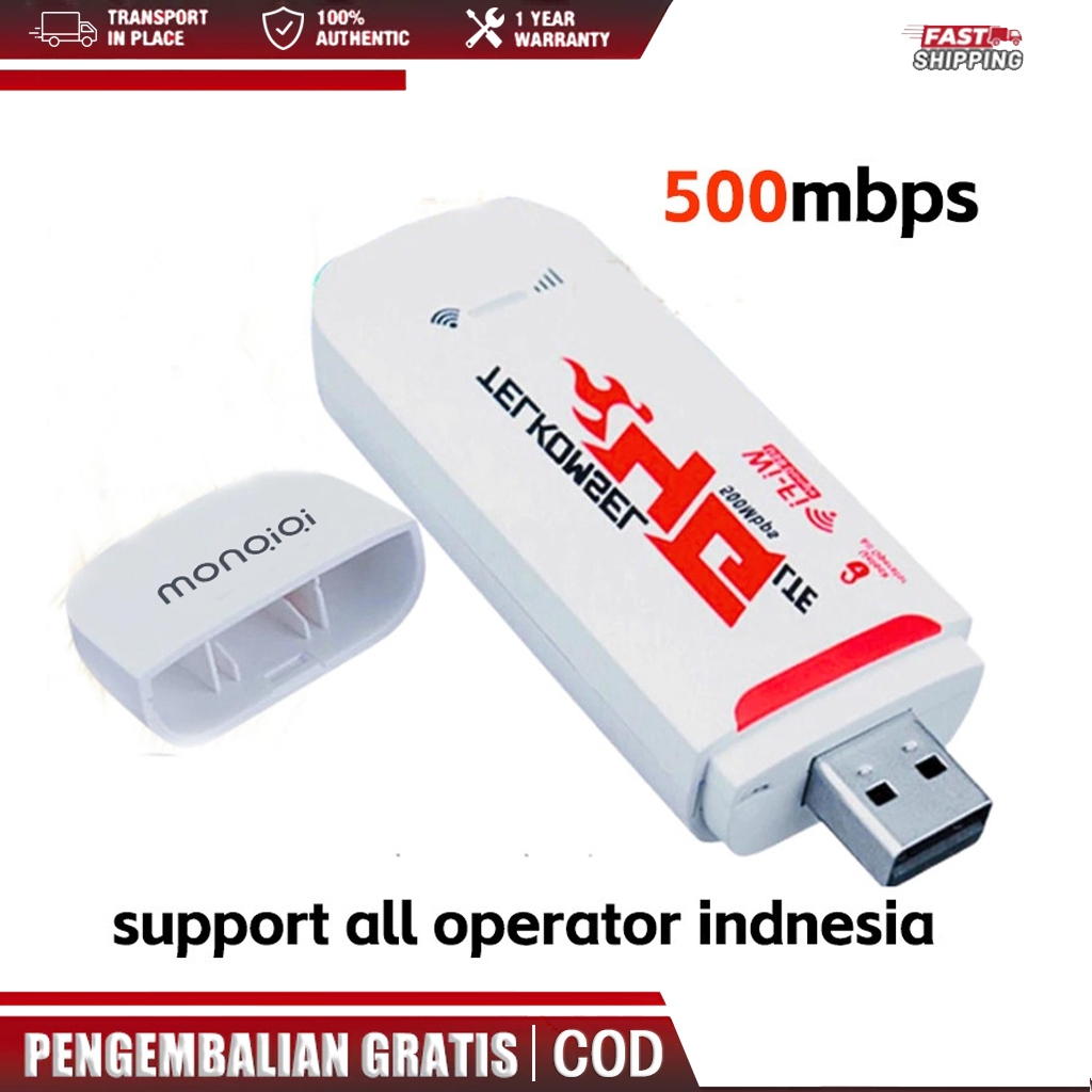 MONQIQI Modem WIFI USB 500Mbps 4g All Operator Support 10 Devices LTE Modem Modem Wifi Unlock Band 1