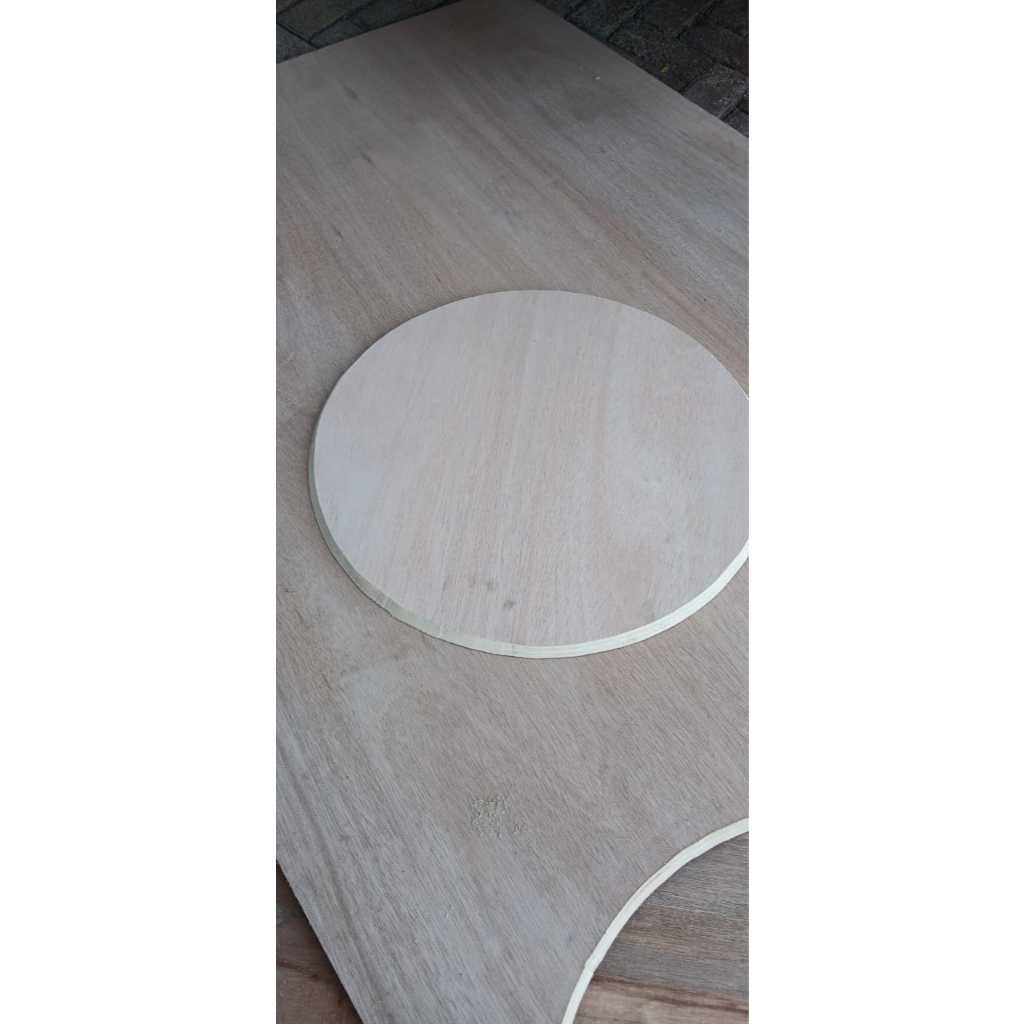 plywood Bundar 18mm Custom Size
