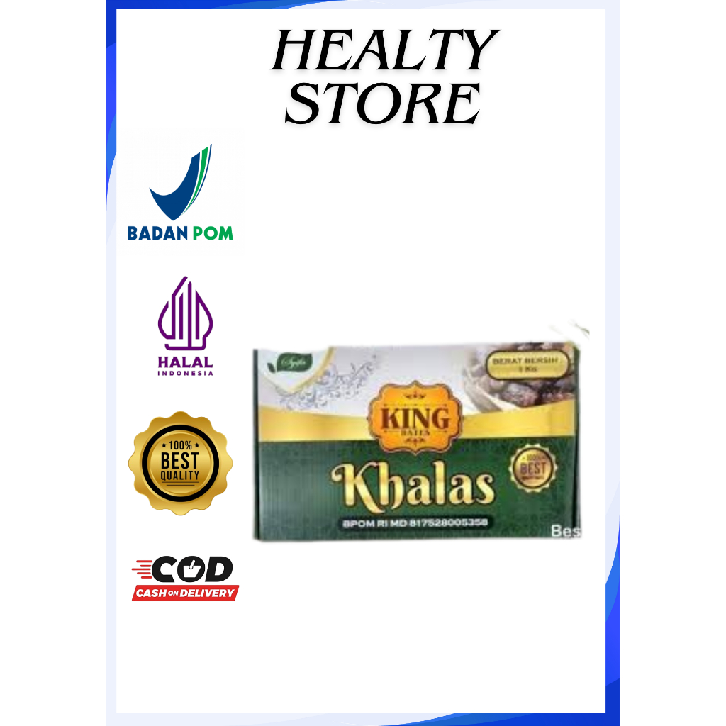 

Prince Dates Khalas Kurma Khalas 1kg By Syifa Herbal Alami Kurma