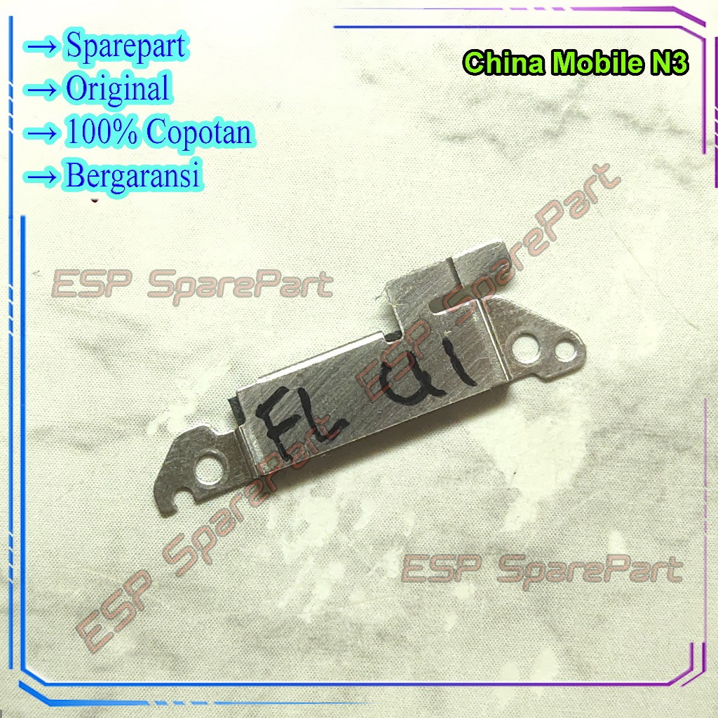Plat Besi China Mobile N3 Penjepit Soket Fleksibel UI Copotan