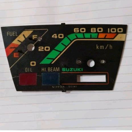 PAPAN SPEDOMETER SUZUKI RC80 ORIGINAL