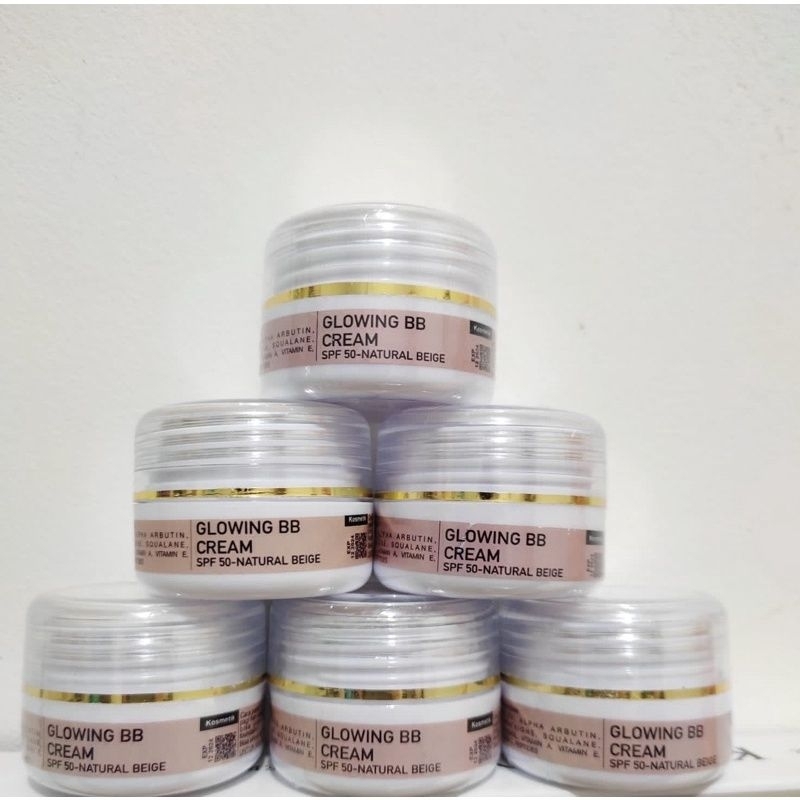 Glowing BB Cream Natural Beige Kualitas Super