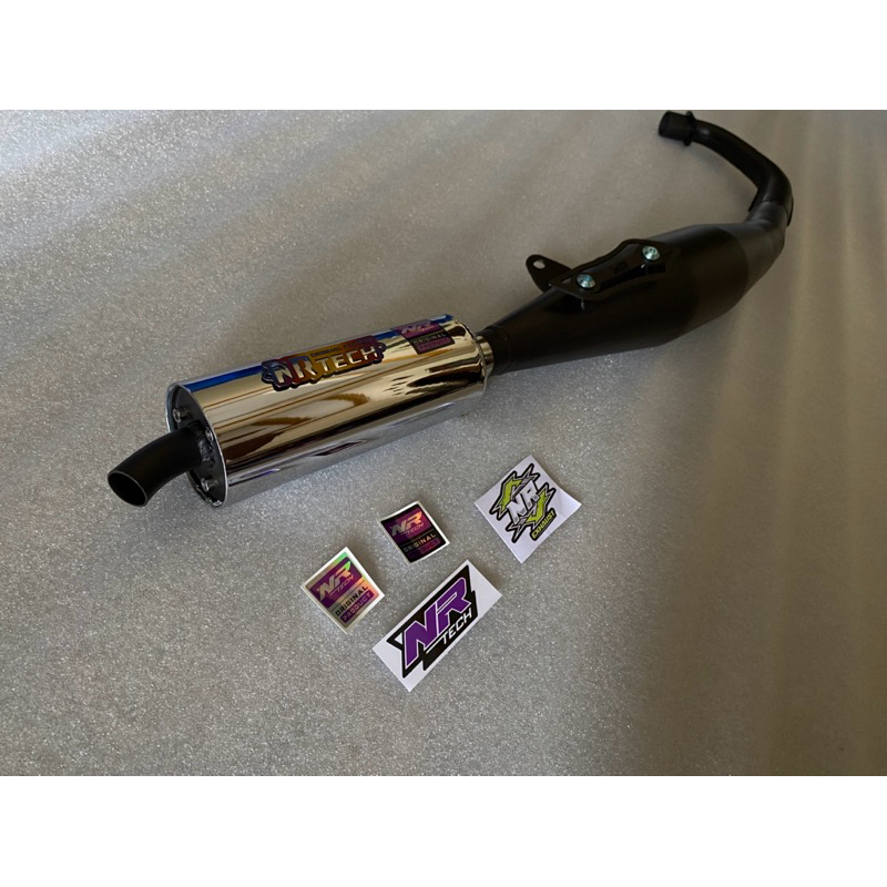 Knalpot Suzuki Satria 2Tak Hiu/Lumba copy AHM NXL by NR TECH