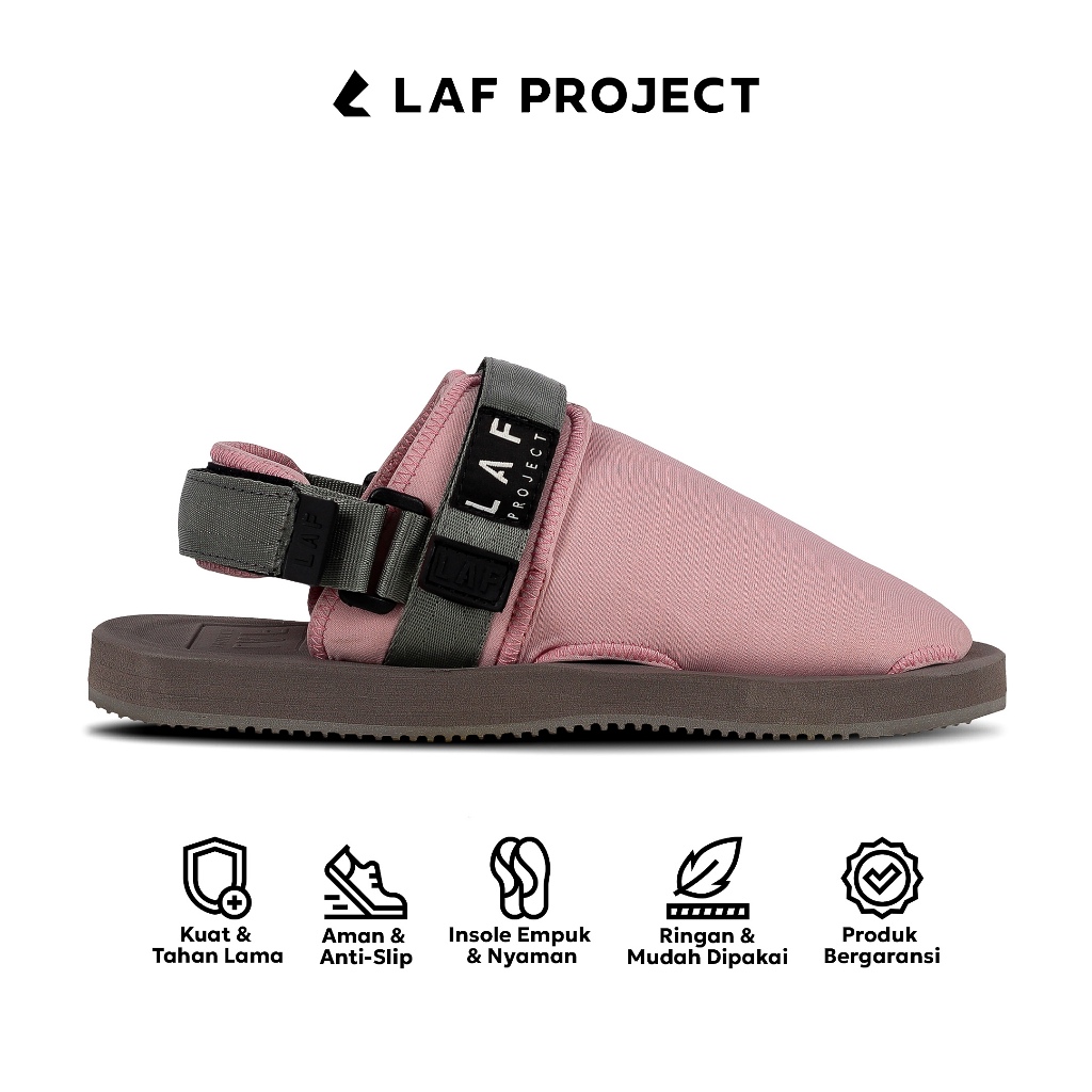 LAF Project - Sandal Traveling Sendal Slide Pink - Ctomo