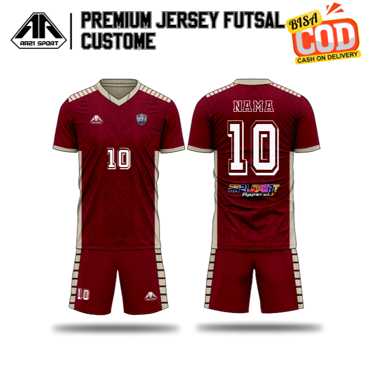 Ar21sport Jersey Futsal Custome Free Fullprinting
