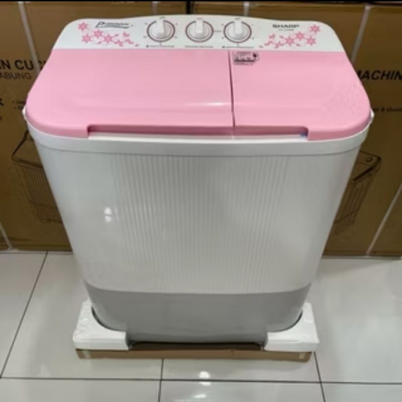 Mesin Cuci SHARP 2 Tabung 12KG/10KG/9KG/8KG/7KG Puremagic Garansi Resmi