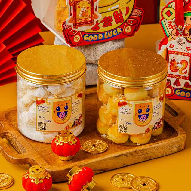 

Peanut Butter Cookies Chan Patisserie - Jar 600ml | Hampers Imlek | | Sincia | Chinese New Year