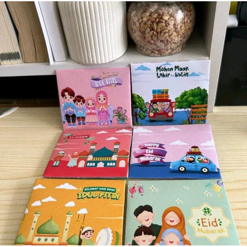 

6 PCS AMPLOP 3D MEDIUM NEW LOVE TEBAL TEMA MUSLIM AESTETIC TRENDING 2025
