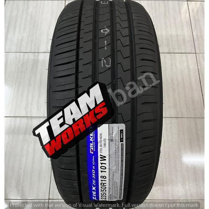 BAN MOBIL PRODUKSI TERBARU FALKEN ZIEX ZE310 235/50 R18 BAN EMPUK RING 18 BERKUALITAS