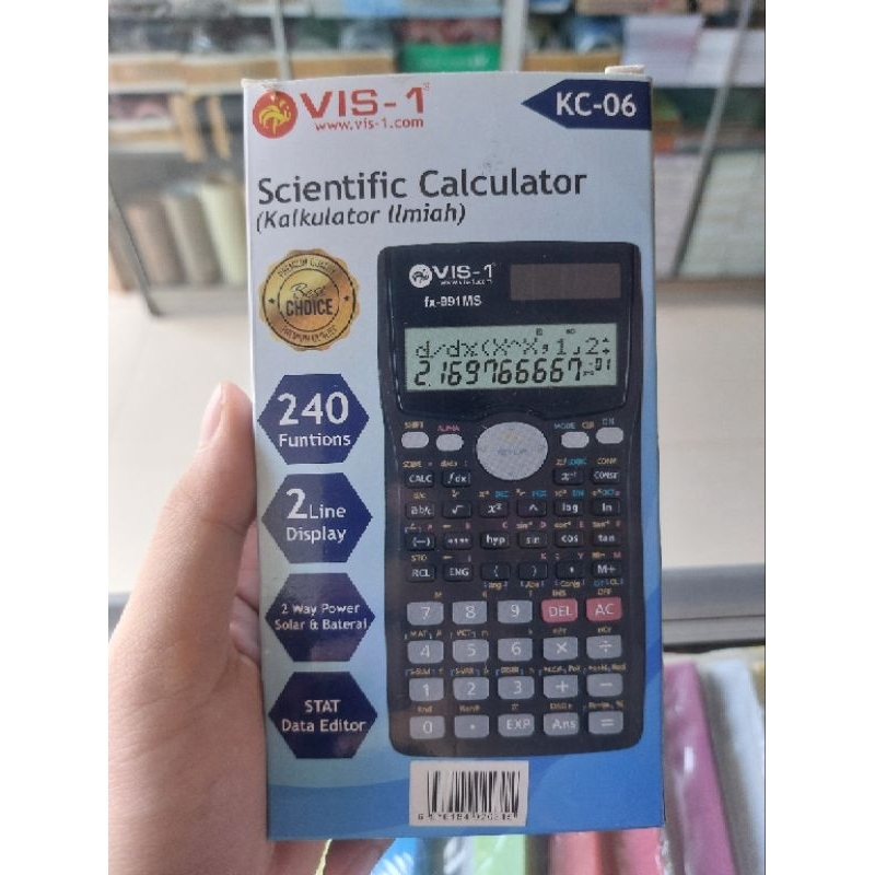 

Kalkulator / Calculator Scientific Vis-1 Kc-06