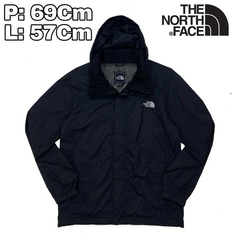 J96 Jaket Outdoor Waterproof TNF The North Face Dryvent  Tahan Air Original Second Thrifting Hiking 