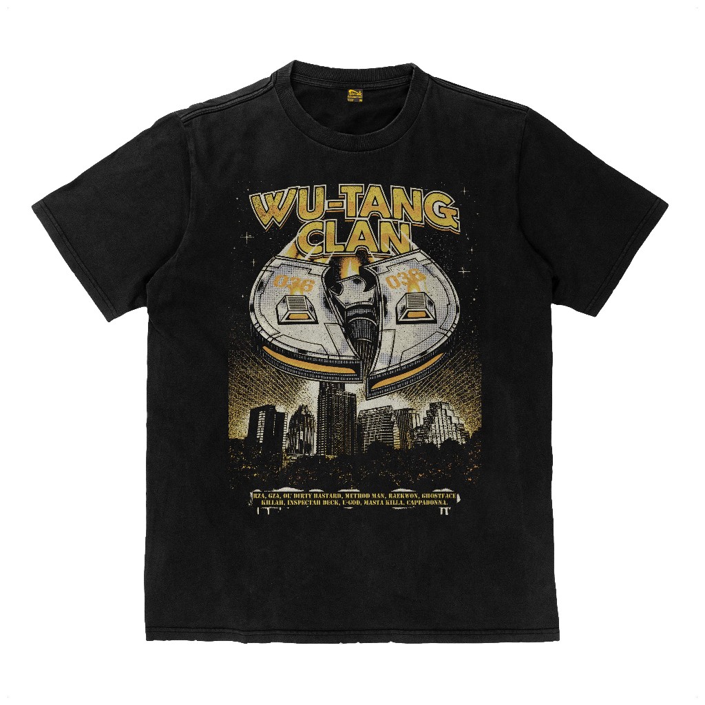 [COD] Kaos Wutang Clan Wu Tang 36 Chambers Rap Hip Hop Kaos Tebal T Shirt Katun Flexinc 16s Heavywei