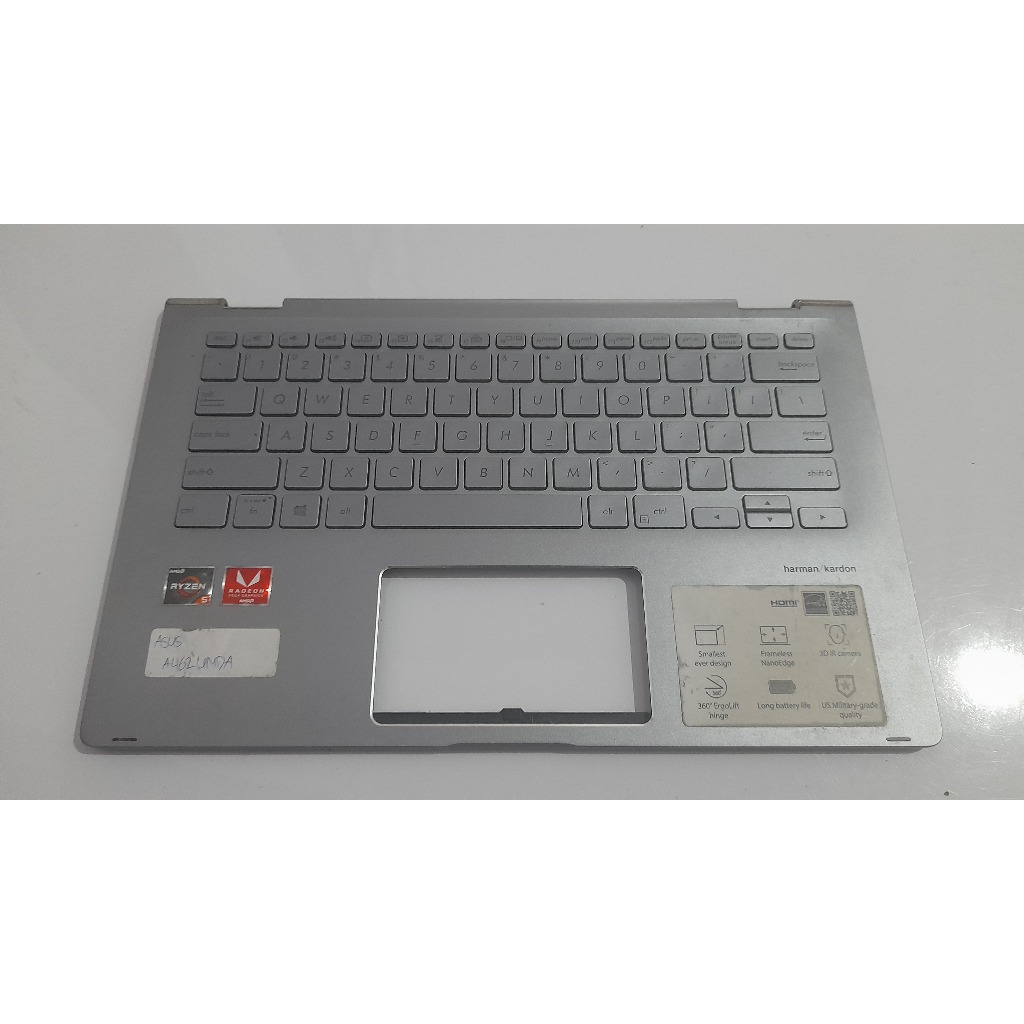 FRAME KEYBOARD LAPTOP ASUS ZENBOOK FLIP 14 UX462 ORIGINAL - MULUS PABRIKAN