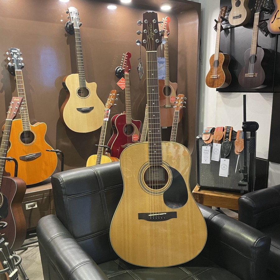 Gitar Akustik Elektrik Segovia D-07 GN