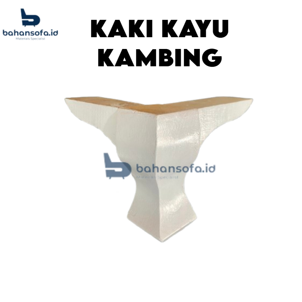 KAKI KAYU MODEL KAMBING / KAKI SOFA / KAKI MEJA / KAKI KURSI / KAKI KAYU KAMBING