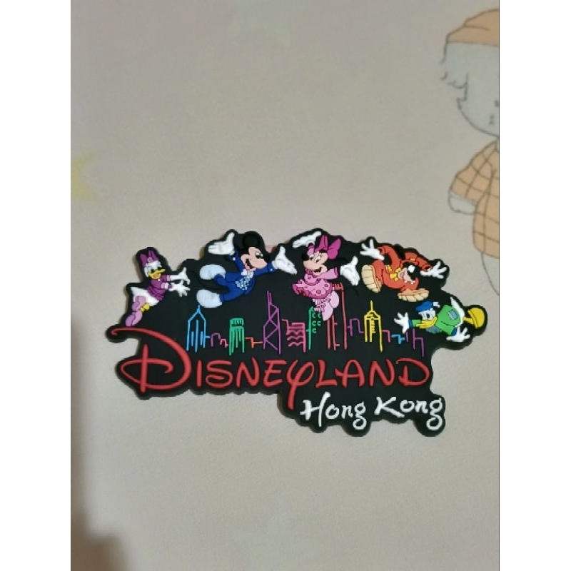 Magnet Kulkas/Tempelan Kulkas/ Souvenir Original Disneyland Hongkong
