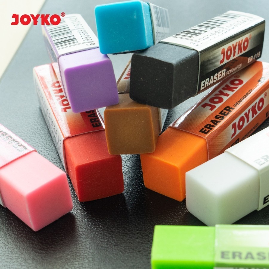 

Penghapus Joyko ER-115 Eraser Hapusan Pensil Warna Warni