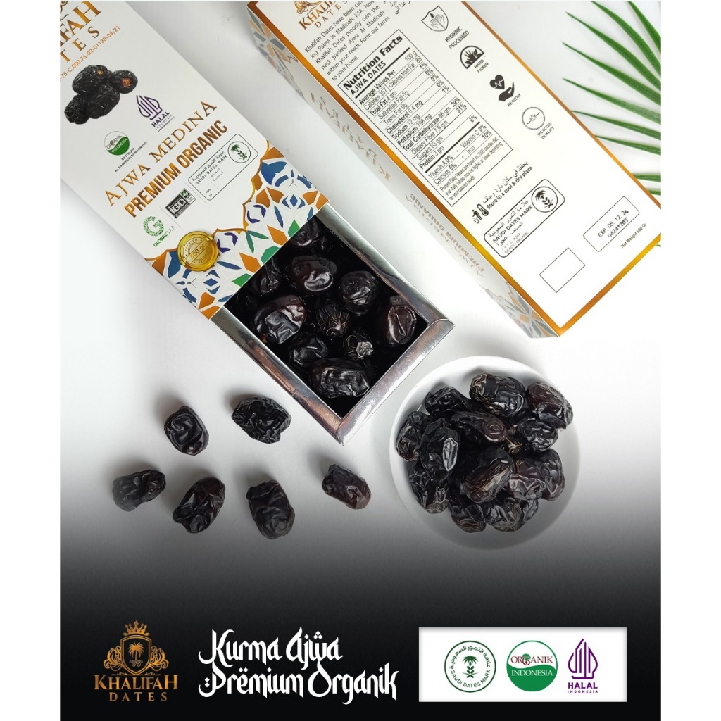 

Kurma Ajwa Khalifah Dates 500 gr
