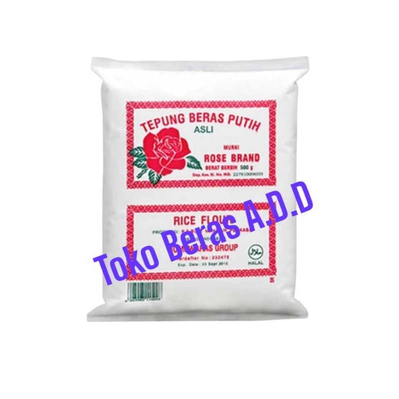 

Tepung Beras Putih Rosebrand 500gr