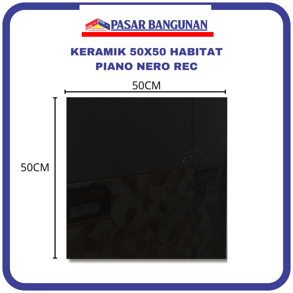 KERAMIK 50x50 HABITAT PIANO SERIES