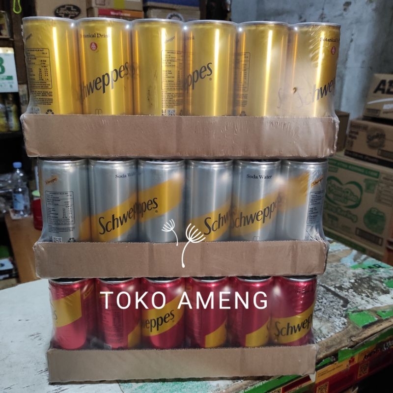 

Schweppes Kaleng 250 ml - 1 Dus (24pcs)