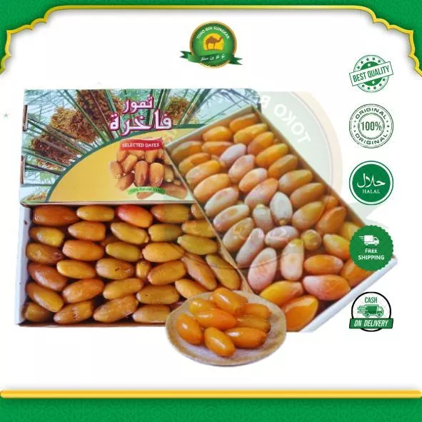 

Kurma Ruthob Libya 1kg kurma Setengah Matang Panen Terbaru Frozen Ruthob Libya Super Premium Luxury Dates 1kg