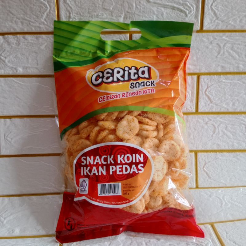 

Snack Koin Ikan Pedas