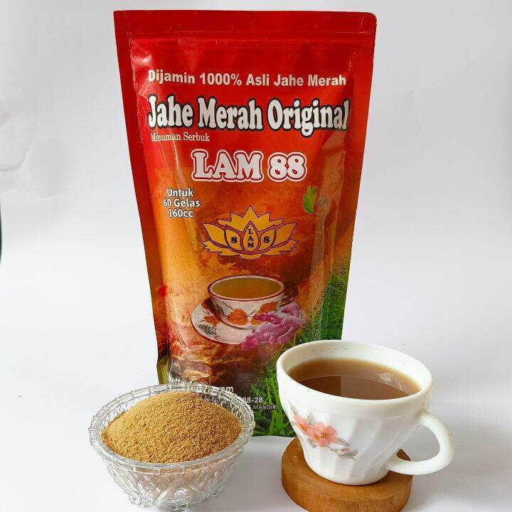 

Jahe / jahe Merah Super LAM 88 250gr / Jahe Merah /JAHE / minuman kesehatan / minuman tradisional