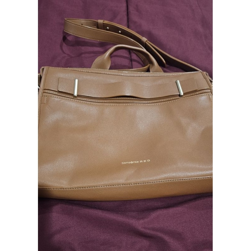 Samsonite Red Messenger Bag