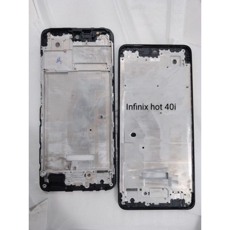 Frame tulang tengah dudukan lcd Infinix 40i