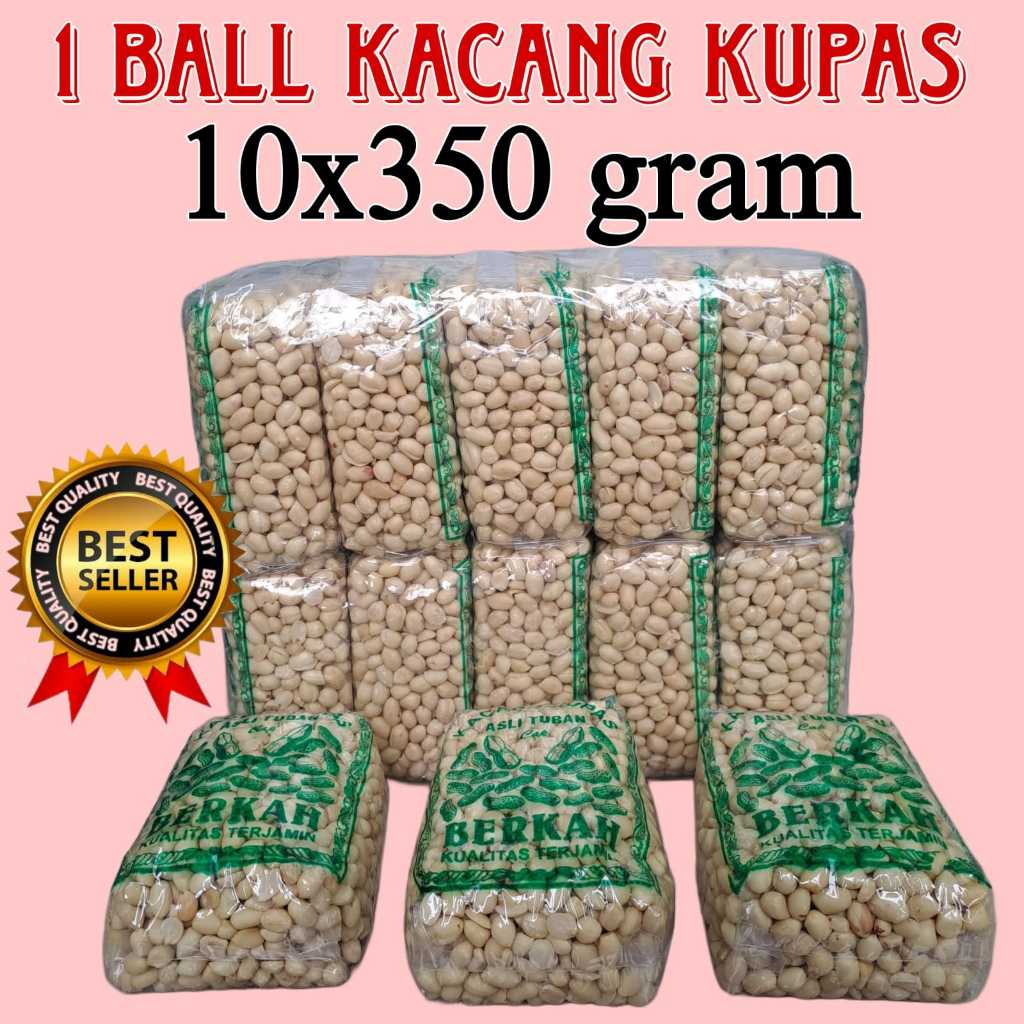 

1 BALL KACANG KUPAS ISI 10 BUNGKUS X 350gram kwalitas terbaik