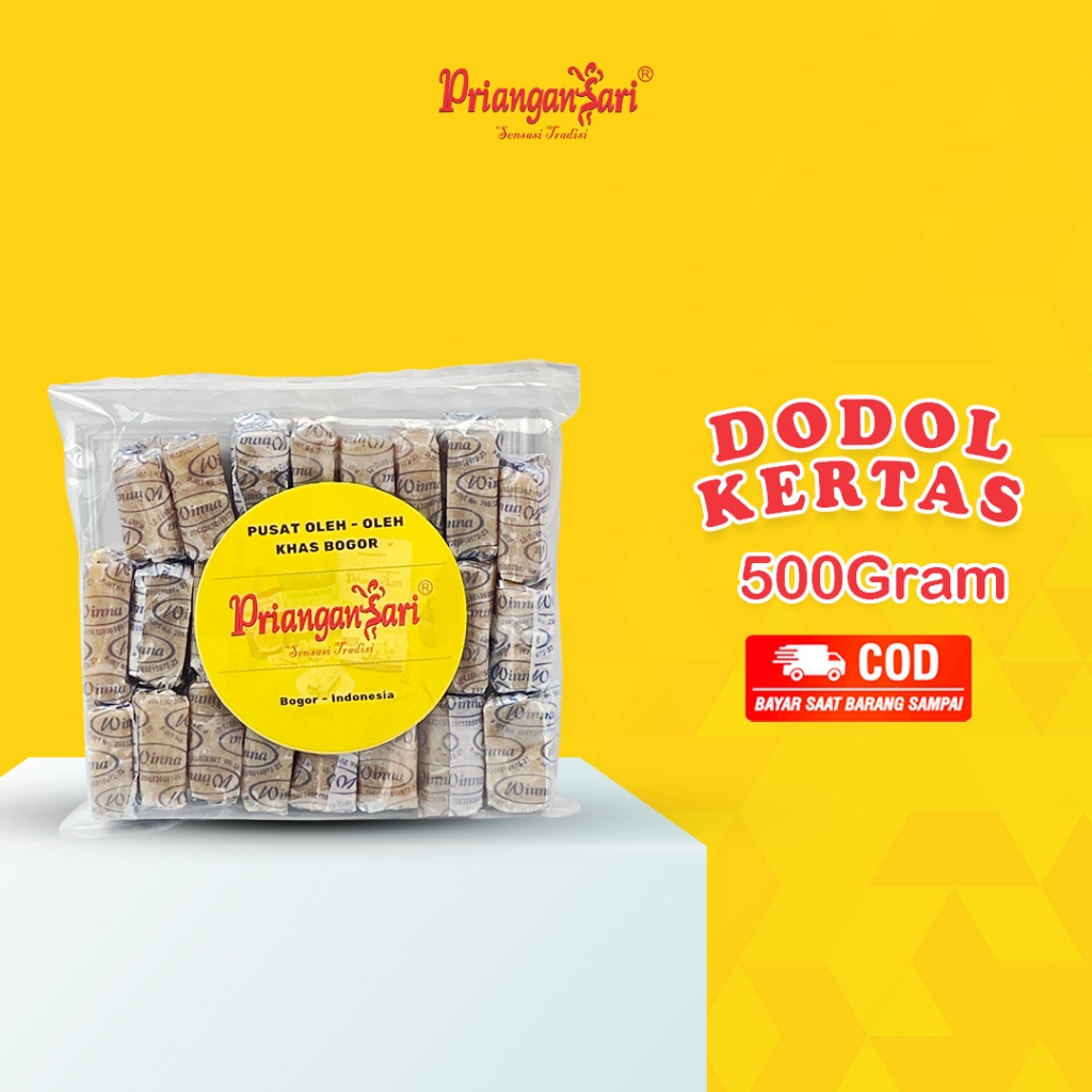 

Dodol Kertas Garut Premium KILOAN | 500 Gram