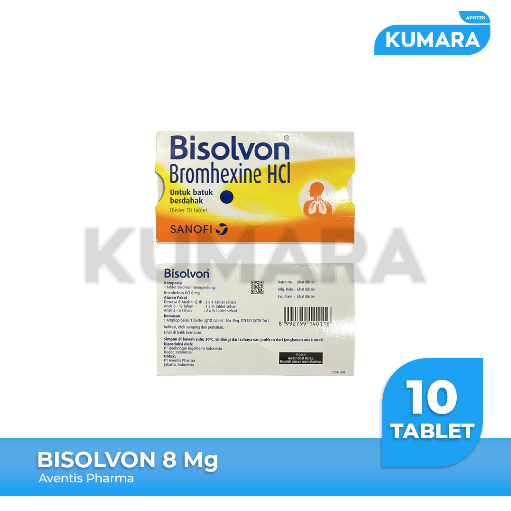 Bisolvon Tablet - Obat Batuk Berdahak