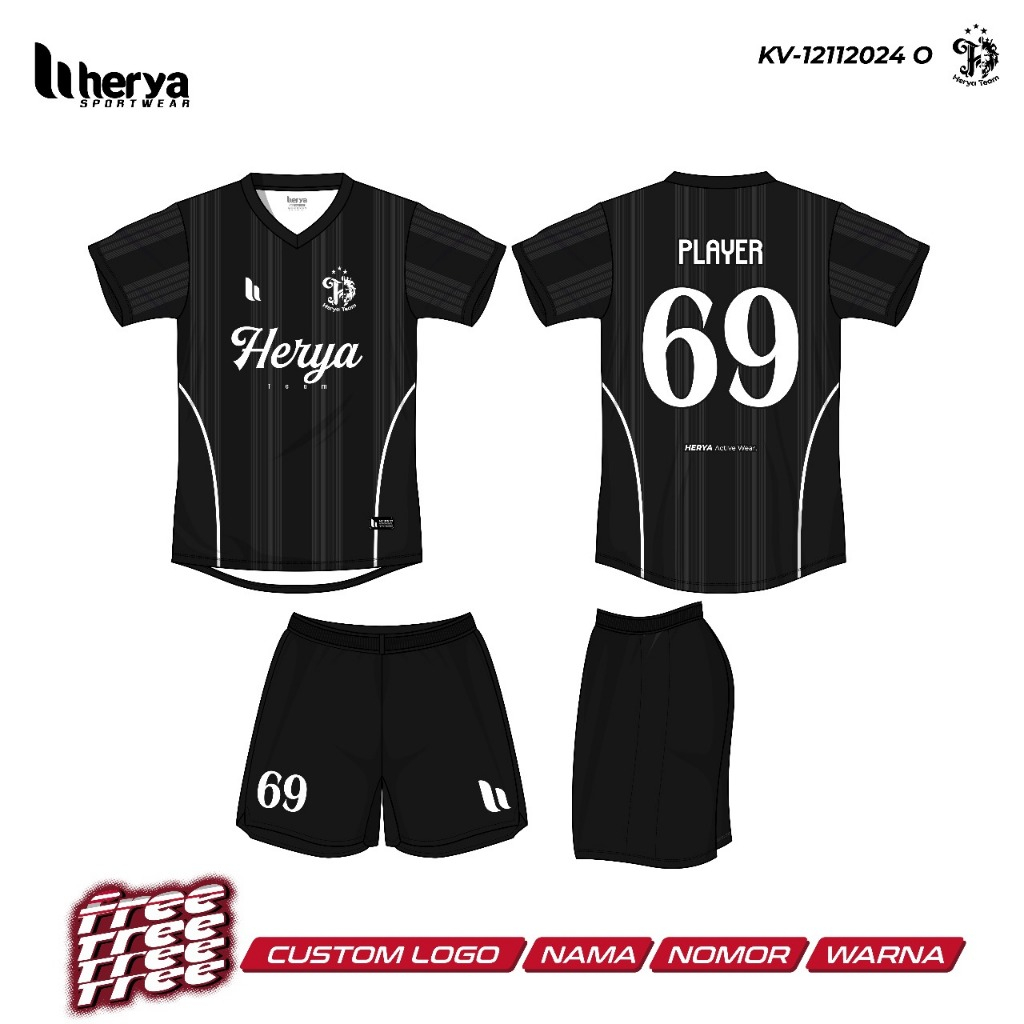 Jersey Retro Custom | Jersey Futsal | Jersey Sepak Bola | Jersey Kelas Full Printing